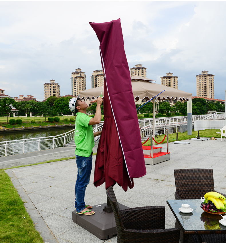 加厚遮阳伞套，户外摆摊防风挡雨大太阳伞罗马伞加厚伞套