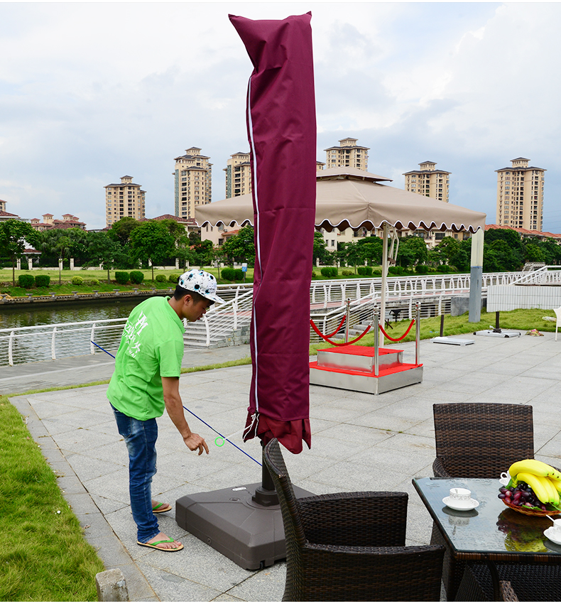加厚遮阳伞套，户外摆摊防风挡雨大太阳伞罗马伞加厚伞套